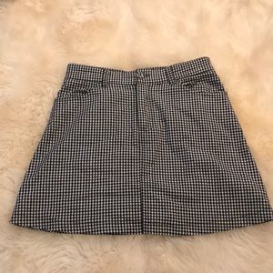 Brandy Melville Checkered mini skirt